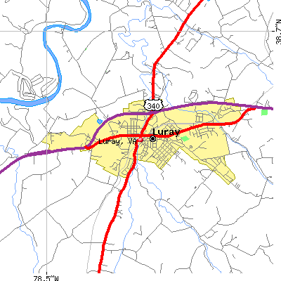 Luray map