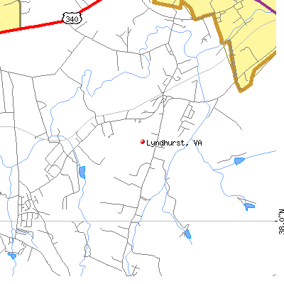 Lyndhurst map