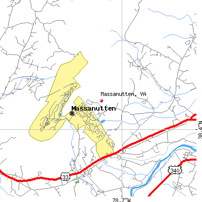 Massanutten map