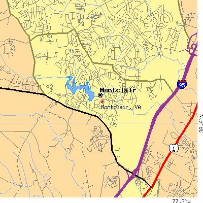 Montclair map