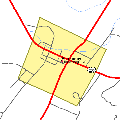 Monterey map