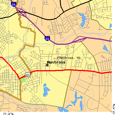 Montrose map