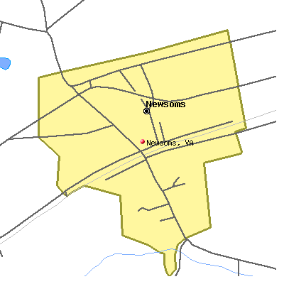 Newsoms map