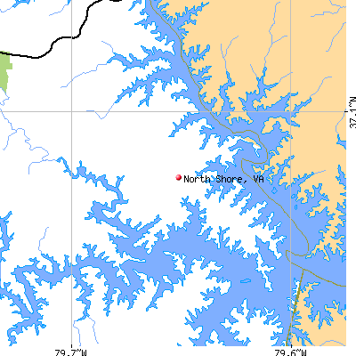 North Shore map
