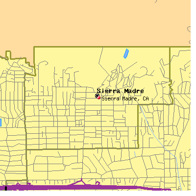 Sierra Madre map