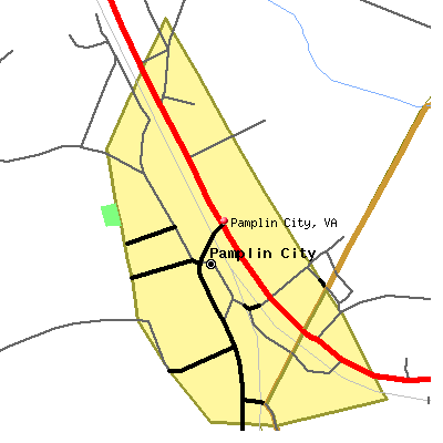 Pamplin City map