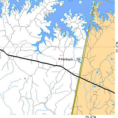 Penhook map
