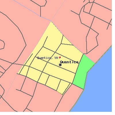 Quantico map