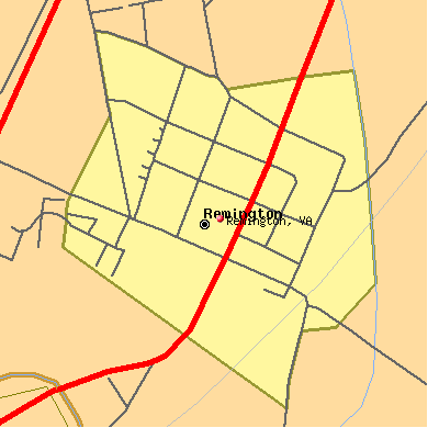 Remington map
