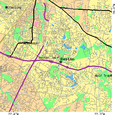 Reston map