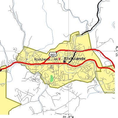 Richlands map