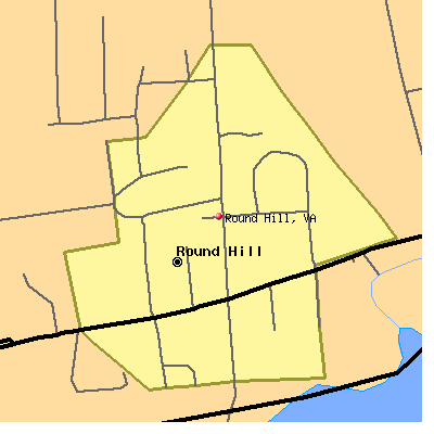 Round Hill map
