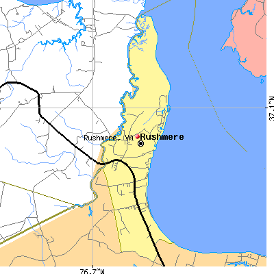 Rushmere map