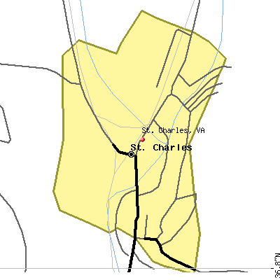 St. Charles map