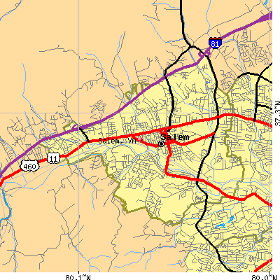 Salem map