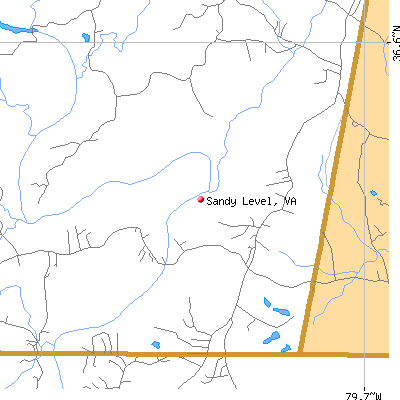 Sandy Level map
