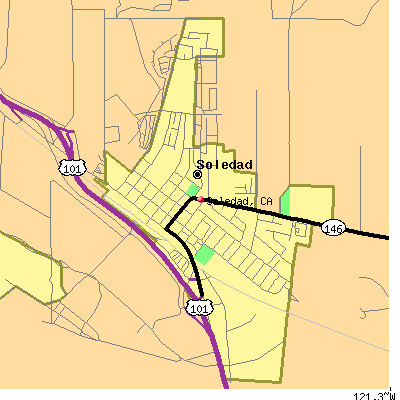 Soledad map