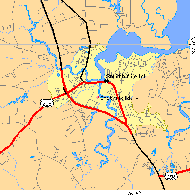 Smithfield map