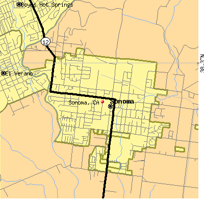 Sonoma map