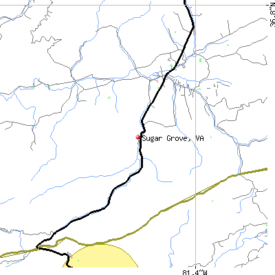 Sugar Grove map