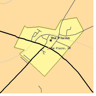 The Plains map