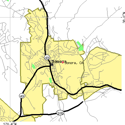 Sonora map