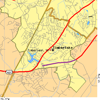 Timberlake map