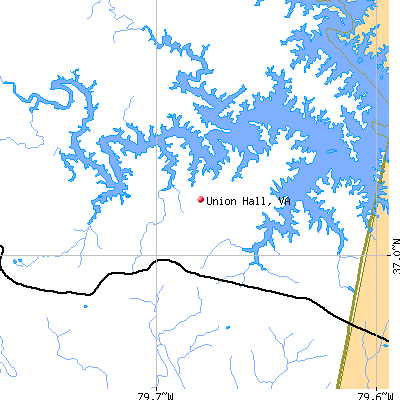 Union Hall map