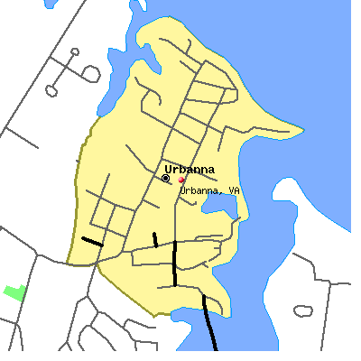 Urbanna map