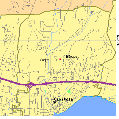 Soquel map