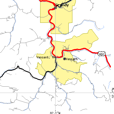 Vansant map