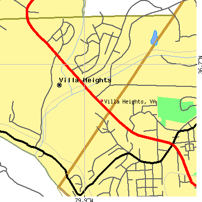 Villa Heights map