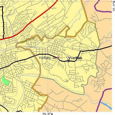 Vinton map