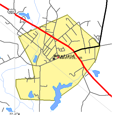 Wakefield map