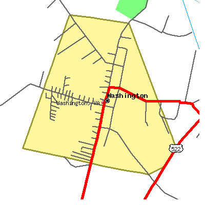 Washington map