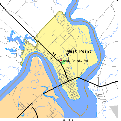 West Point map