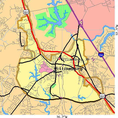 Williamsburg map