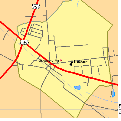 Windsor map