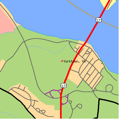 Yorktown map