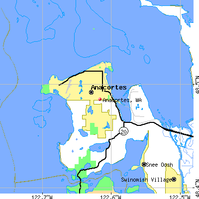 Anacortes map