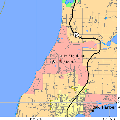 Ault Field map