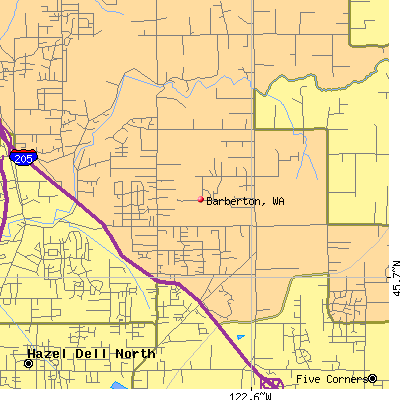 Barberton map