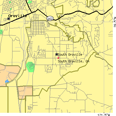 South Oroville map