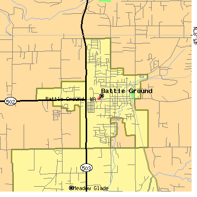 Battle Ground map