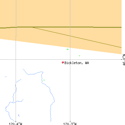 Bickleton map