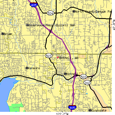 Bothell map