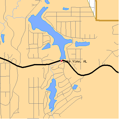 Lake View map
