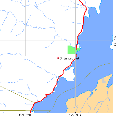 Brinnon map