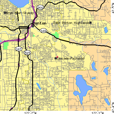 Cascade-Fairwood map
