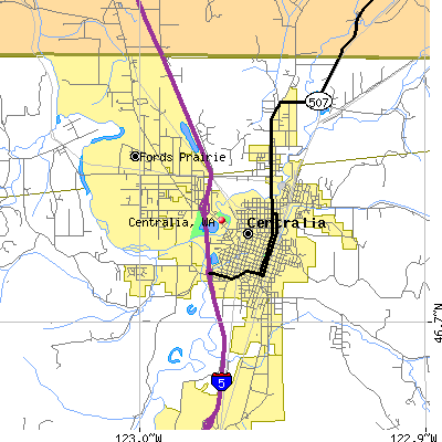 Centralia map